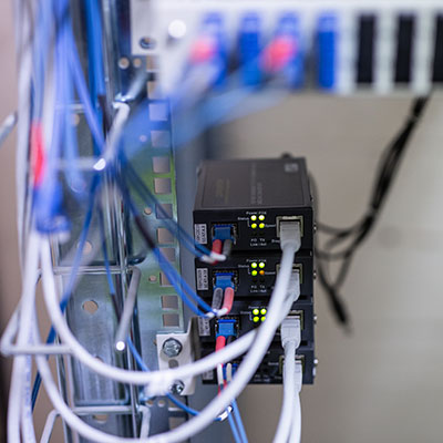 Nätverk och fiberinstallation